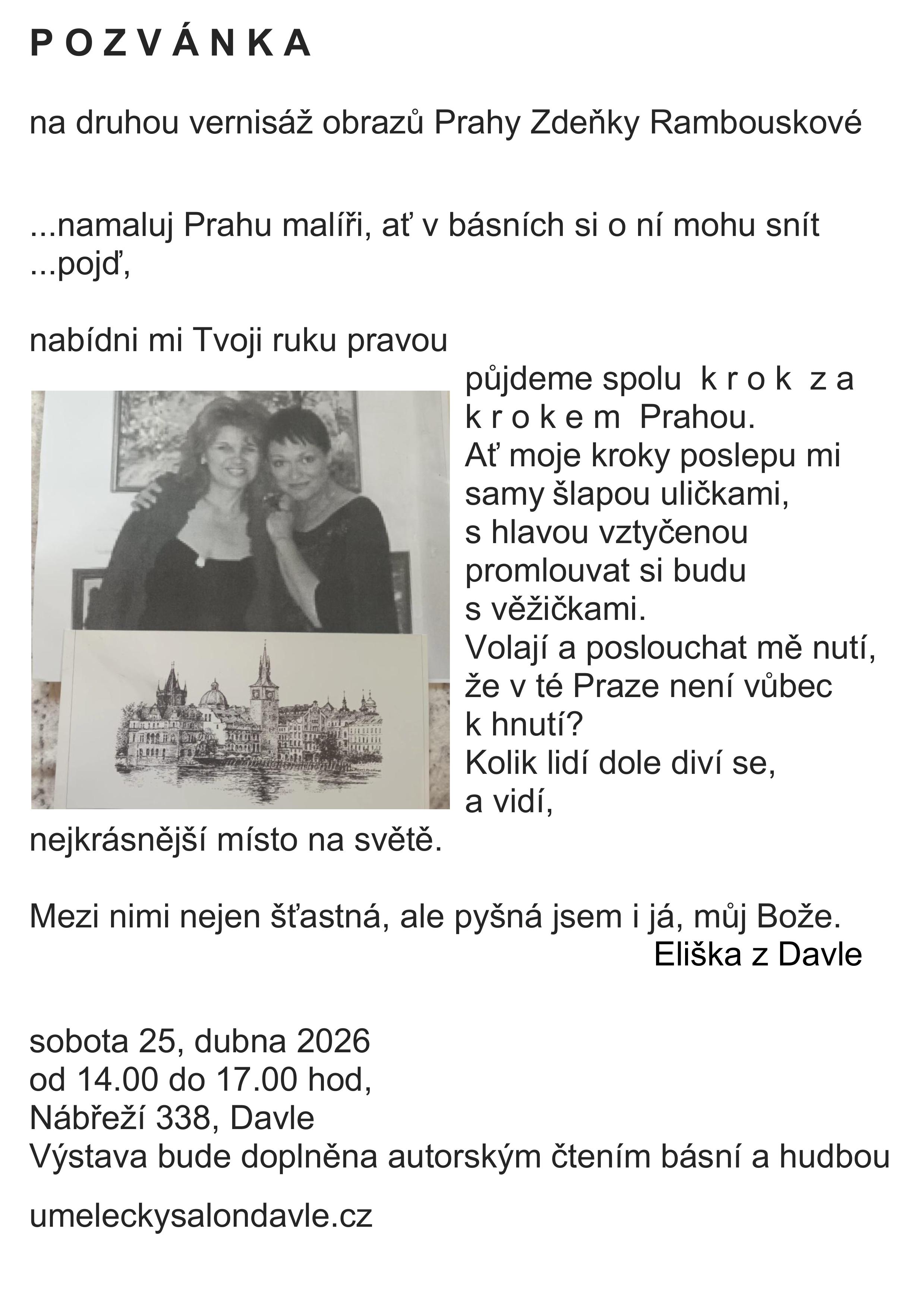 pozvánka